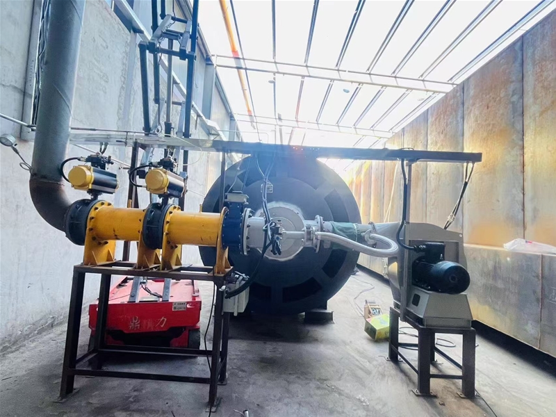 翅片式燃气热风炉